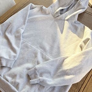 lululemon steady state hoodie xl heather grey